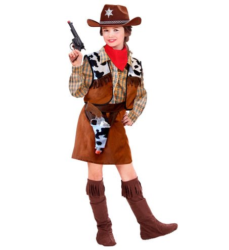 e-carnavalskleding-SYK Cowgirl kostuum Western kind