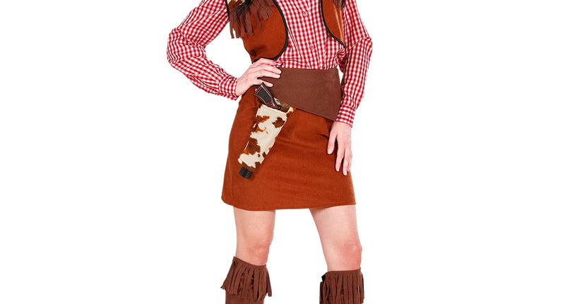 e-carnavalskleding-SYK Cowgirl pak western Beline