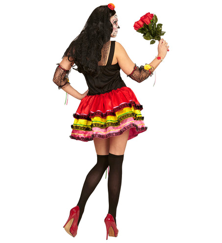 e-carnavalskleding-SYK Day of the dead jurk Muertos dames