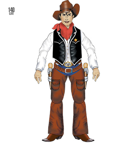 e-carnavalskleding-SYK Decoratieve cowboy 153cm