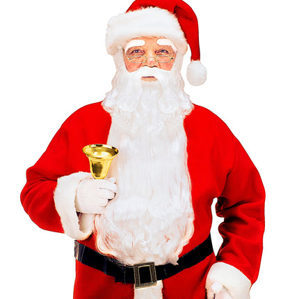 e-carnavalskleding-SYK Deluxe kerstman baard met snor