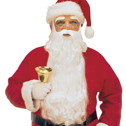 e-carnavalskleding-SYK Deluxe kerstman baard met snor