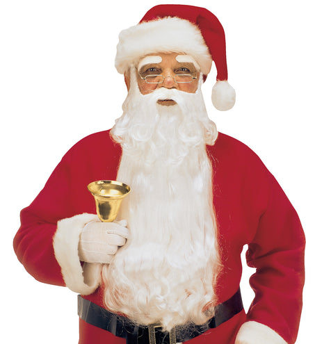 e-carnavalskleding-SYK Deluxe kerstman baard met snor