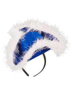 e-carnavalskleding-SYK Diadeem dansmarietje blauw