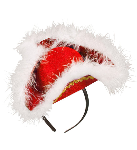 e-carnavalskleding-SYK Diadeem dansmarietje rood