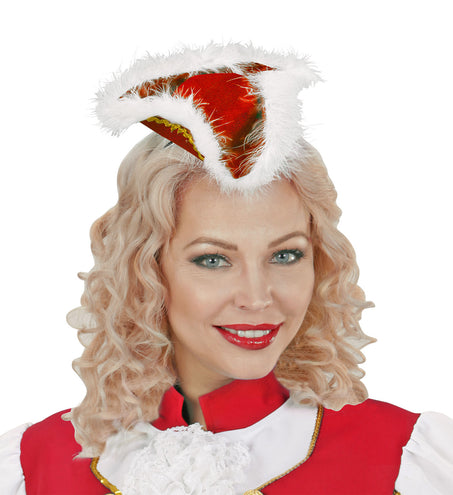 e-carnavalskleding-SYK Diadeem dansmarietje rood