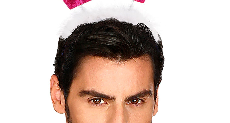 e-carnavalskleding-SYK Diadeem happy cake roze/ wit