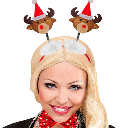 e-carnavalskleding-SYK Diadeem Kerstmuts