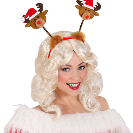 e-carnavalskleding-SYK Diadeem Kerstmuts