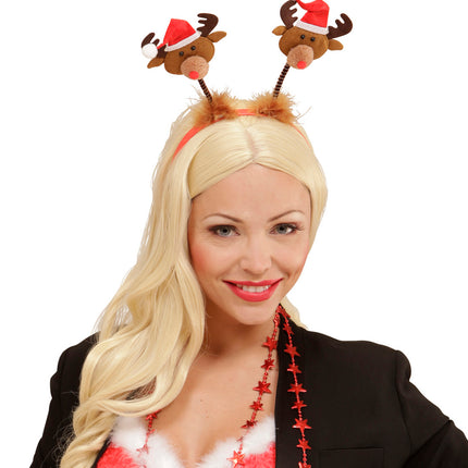 e-carnavalskleding-SYK Diadeem Kerstmuts