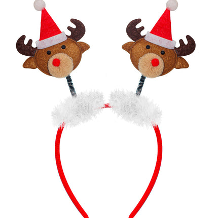 e-carnavalskleding-SYK Diadeem Kerstmuts