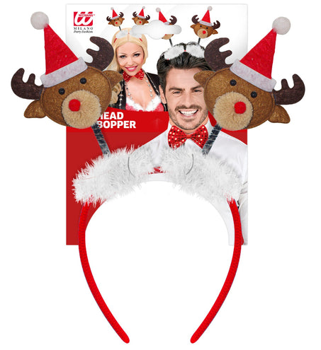 e-carnavalskleding-SYK Diadeem Kerstmuts