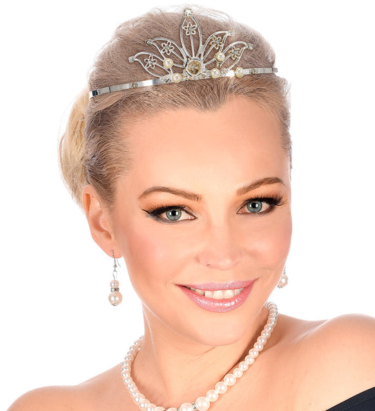 e-carnavalskleding-SYK Diadeem met strass