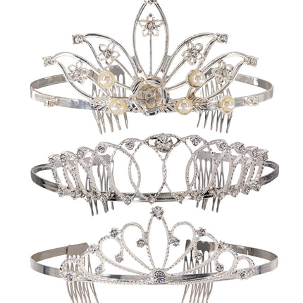e-carnavalskleding-SYK Diadeem met strass