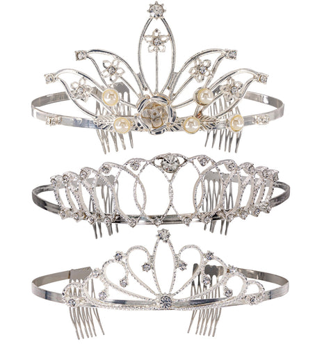 e-carnavalskleding-SYK Diadeem met strass