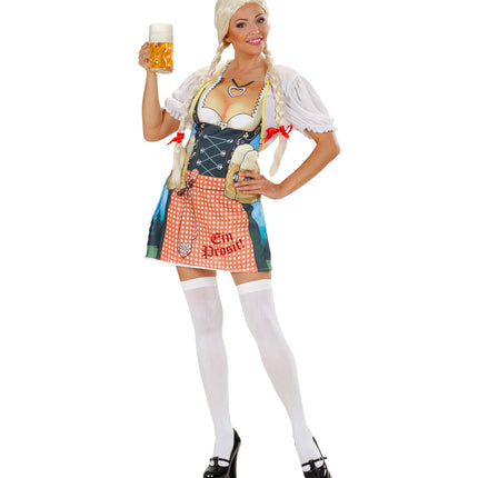 e-carnavalskleding-SYK Dirndl schort Tiroolse Oktoberfest