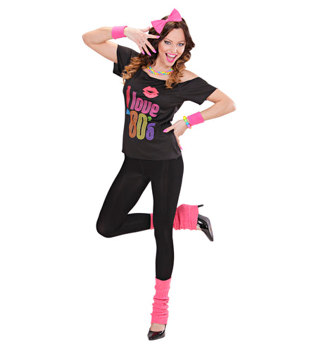 e-carnavalskleding-SYK Disco jaren 80 fout shirt dames