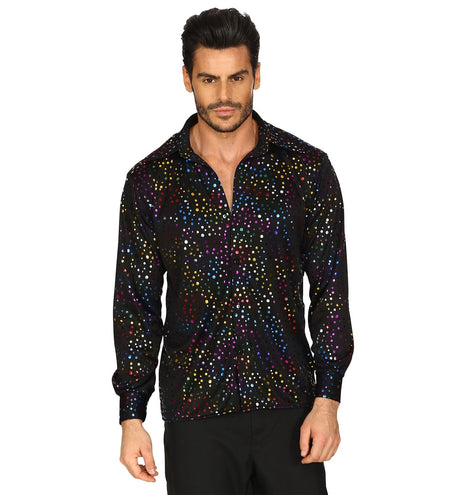 e-carnavalskleding-SYK Disco shirt groovy 70's