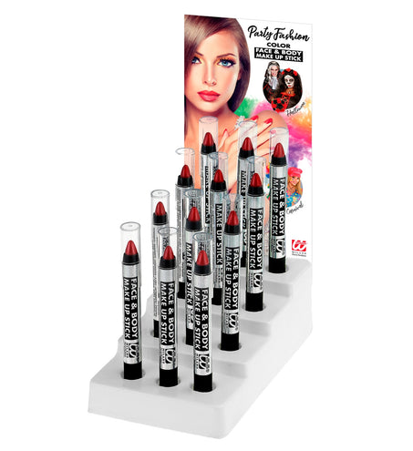 e-carnavalskleding-SYK display make-up potlood rood