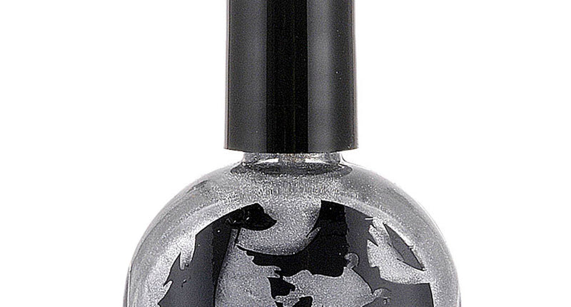 e-carnavalskleding-SYK display nagellak zilver