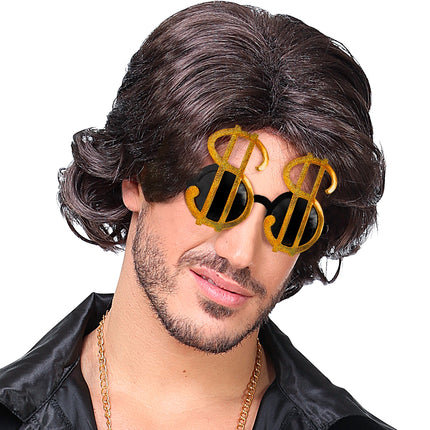 e-carnavalskleding-SYK Dollar bril goud