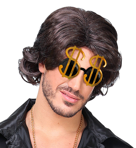 e-carnavalskleding-SYK Dollar bril goud