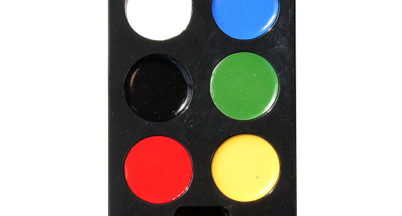 e-carnavalskleding-SYK Doos make-up 6 kleuren 30gr