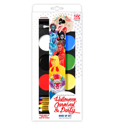 e-carnavalskleding-SYK Doos make-up 6 kleuren 30gr