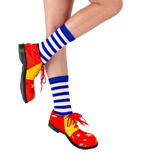 e-carnavalskleding-SYK Doruskousen Blauw/Wit
