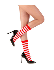 e-carnavalskleding-SYK Doruskousen Rood/Wit M/L