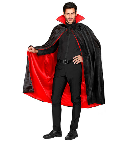 e-carnavalskleding-SYK Dracula cape met kraag 135cm