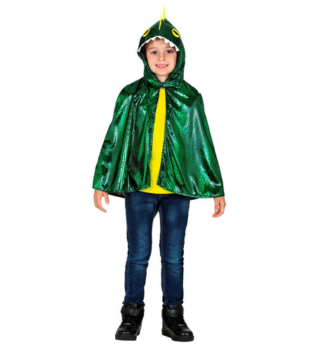 e-carnavalskleding-SYK Draken cape groen kinderen