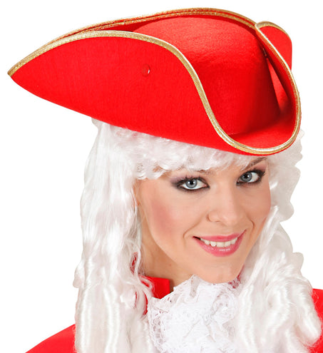 e-carnavalskleding-SYK Driesteek hoed rood