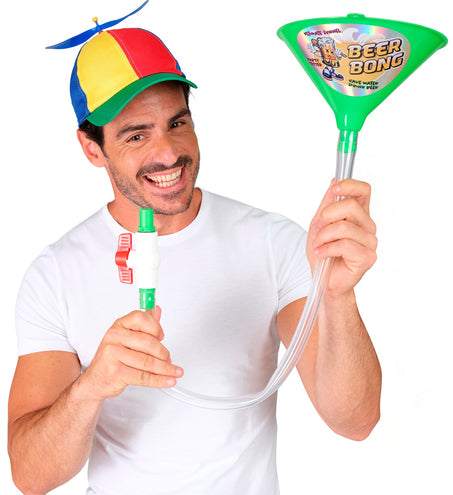 e-carnavalskleding-SYK Drink drank trechter groen
