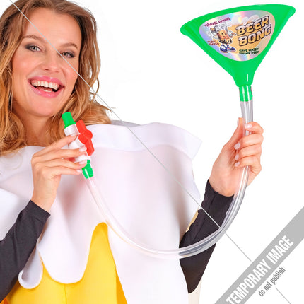 e-carnavalskleding-SYK Drink drank trechter groen