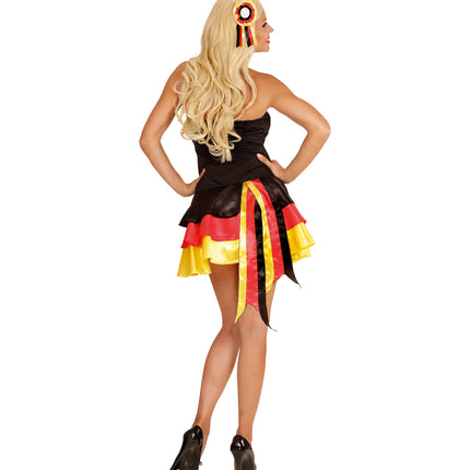 e-carnavalskleding-SYK Duitsland jurkje supporter