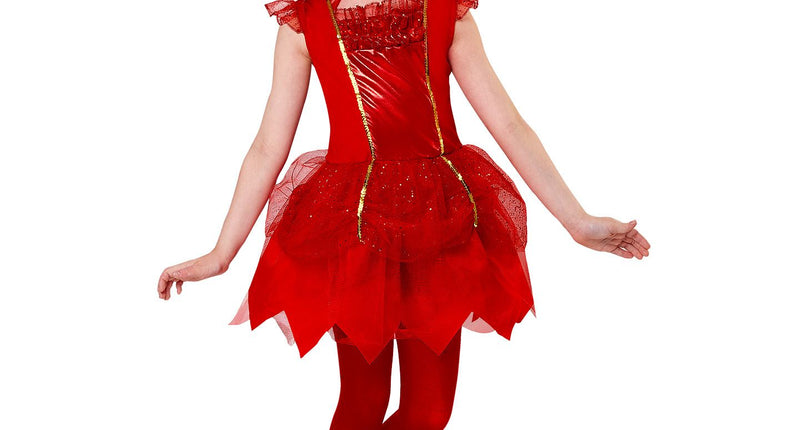 e-carnavalskleding-SYK Duivel ballerina jurkje kinderen