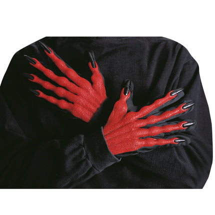 e-carnavalskleding-SYK Duivel handschoenen rood 3d