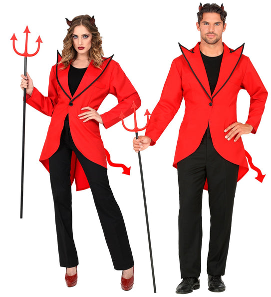 e-carnavalskleding-SYK Duivel jas rood
