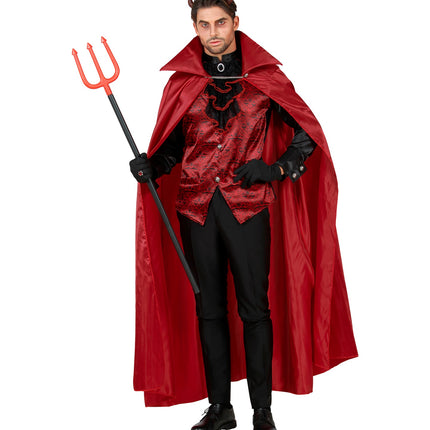 e-carnavalskleding-SYK Duivel kostuum Rood/bordeaux
