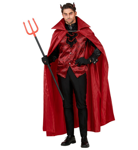 e-carnavalskleding-SYK Duivel kostuum Rood/bordeaux