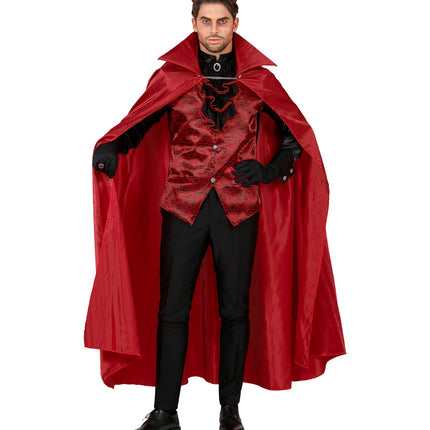 e-carnavalskleding-SYK Duivel kostuum Rood/bordeaux