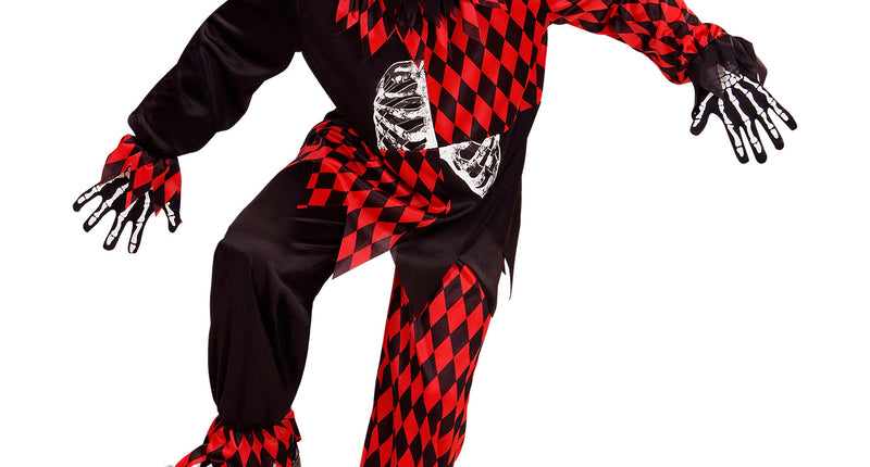 e-carnavalskleding-SYK Duivel pak Jester voor kids