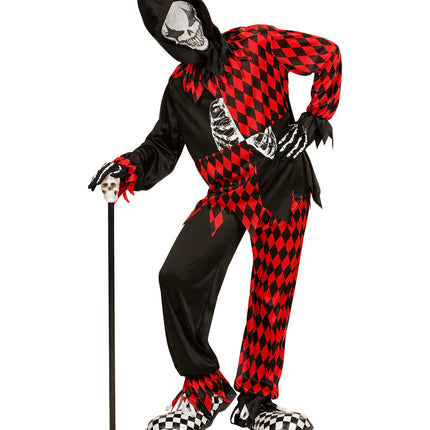 e-carnavalskleding-SYK Duivel pak Jester voor kids