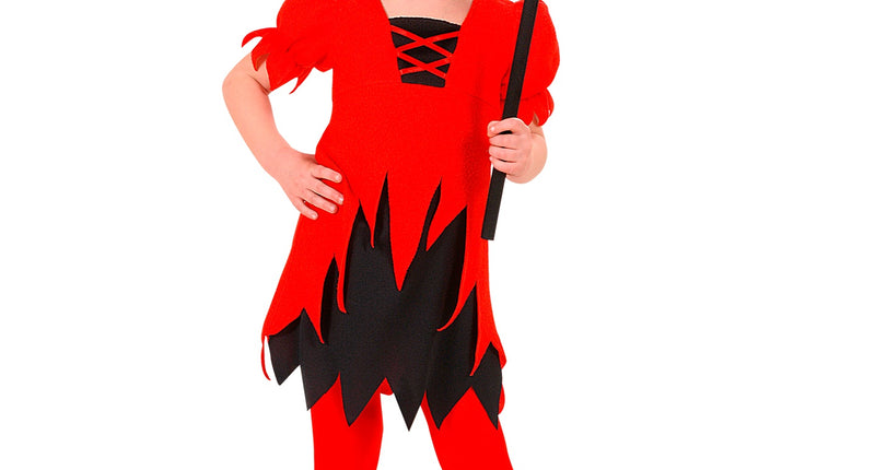 e-carnavalskleding-SYK Duivel pak kind Lucy 104cm