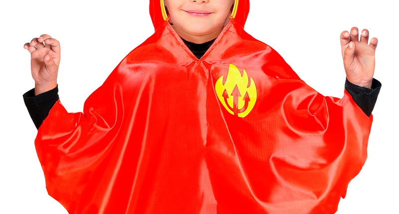 e-carnavalskleding-SYK Duivel poncho kind
