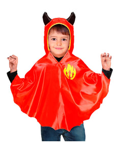 e-carnavalskleding-SYK Duivel poncho kind