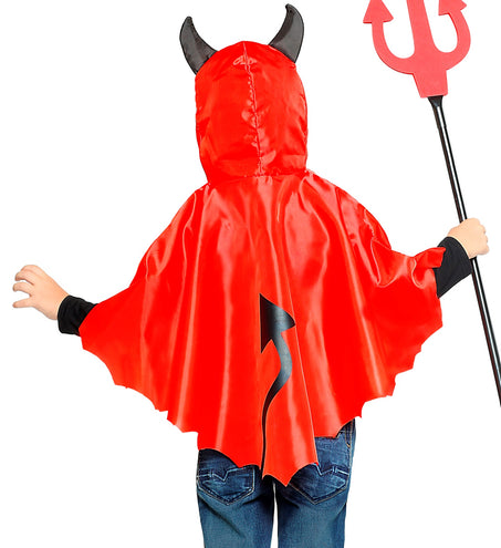 e-carnavalskleding-SYK Duivel poncho kind