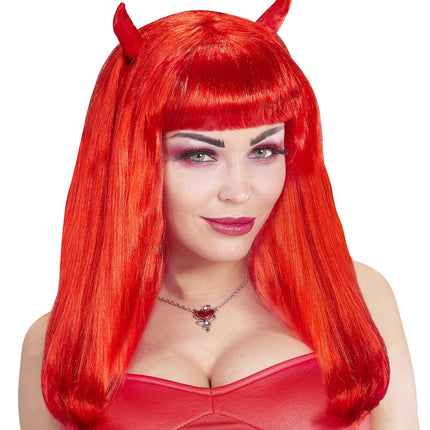 e-carnavalskleding-SYK Duivel pruik Devilicia