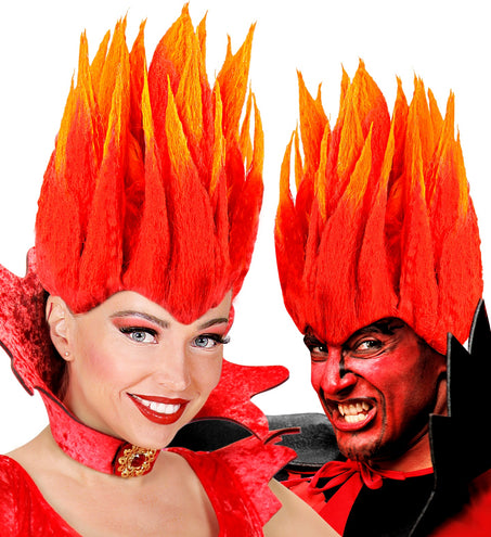e-carnavalskleding-SYK Duivel pruik Diablo